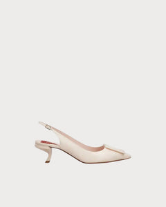 ROGER VIVIER Virgule Slingback Pumps in Patent Leather | RV 漆皮材質後帶高跟鞋 (多色) - LondonKelly 英國名牌代購