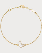 VAN CLEEF & ARPELS Sweet Butterflies Bracelet | 梵克雅宝 蝴蝶手链 (黄金) - LONDONKELLY 英国名牌代购
