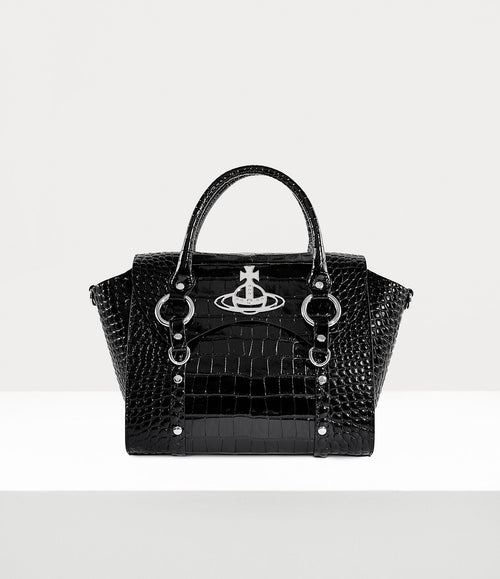 VIVIENNE WESTWOOD Betty Medium Handbag | 西太后 手袋 (中碼/黑色) - LondonKelly 英國名牌代購