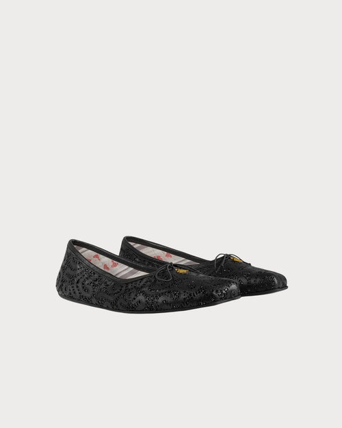 VIVIENNE WESTWOOD Brigitte Ballerina Shoe | 西太后 平底鞋 (黑色) - LondonKelly 英國名牌代購