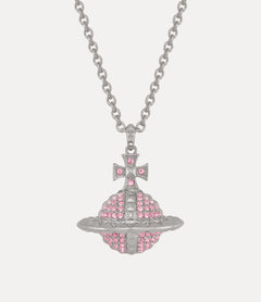VIVIENNE WESTWOOD Mayfair Large Orb Pendant Necklace | 西太后 頸鏈 (粉紅色) - LondonKelly 英國名牌代購