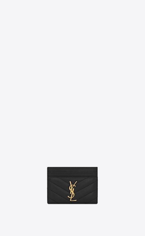 YSL SAINT LAURENT Lambskin Card Case | 聖羅蘭 羊皮卡套 (多色) - LondonKelly 英國名牌代購