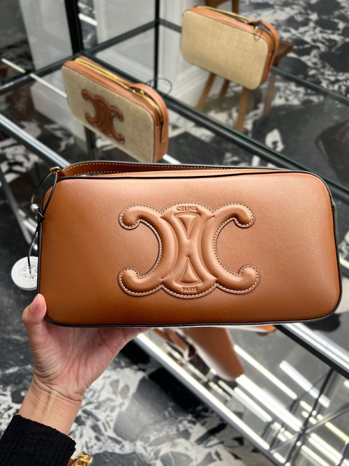 CELINE Mini Camera Shoulder Bag | 賽琳 迷你相機手袋 (啡色)