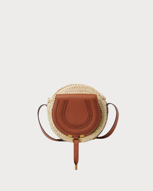 CHLOE Marcie Cross-Body Basket | 蔻依 草編手袋 (啡色)
