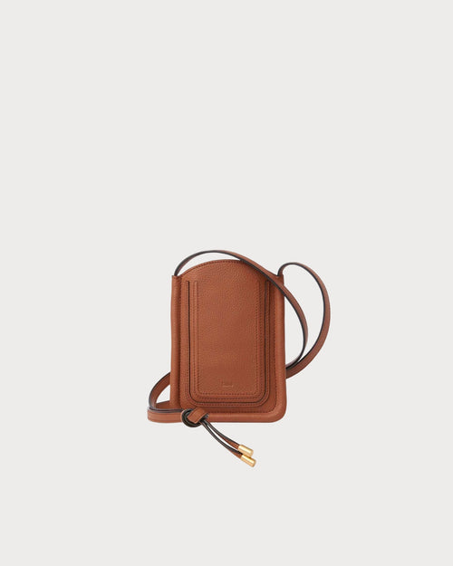 CHLOE Marcie Phone Pouch | 蔻依 電話袋 (啡色)