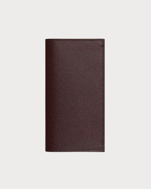 HERMES Citizen Twill Long Wallet | 愛馬仕 長銀包 (Dark Red)