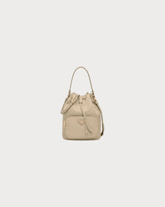 PRADA Duet Re-Nylon Bucket Bag | 普拉達 水桶袋 (Beige)