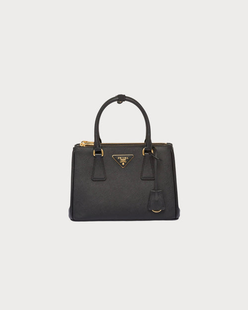 PRADA Small Prada Galleria Saffiano Leather Bag | 普拉达 手袋 (Black)