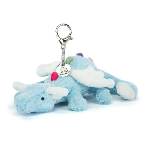 JELLYCAT Sky Dragon Bag Charm | 天空龍掛飾 (藍色)