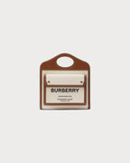 BURBERRY Mini Pocket Bag | 博柏利 手袋 (迷你/白色)