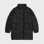 CELINE Long Triomphe Down Jacket in Lightweight | 賽琳 外套 (黑色)