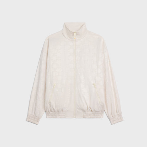 CELINE Track Suit Jacket in Triomphe Jersey | 賽琳 外套 (米色)