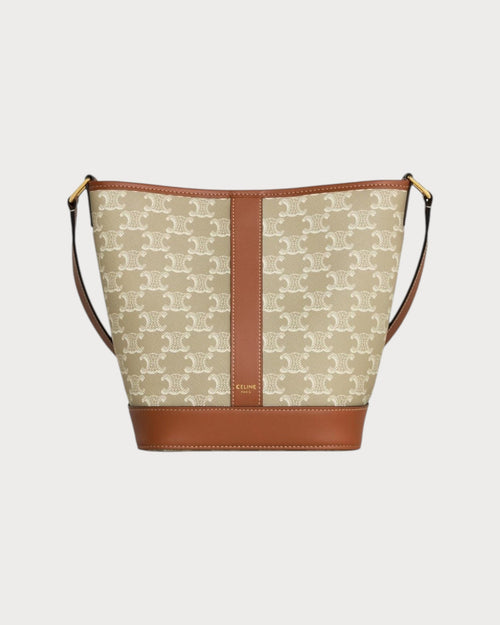 CELINE Small Bucket Bag Grege | 賽琳 水桶袋 (米棕色)