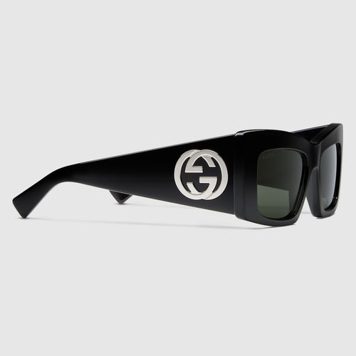GUCCI Square Frame Sunglasses | 古馳 太陽眼鏡 (黑色)