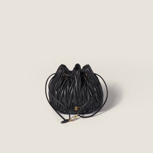 MIU MIU Matelasse Nappa Leather Pouch | 繆繆 手袋 (多色)