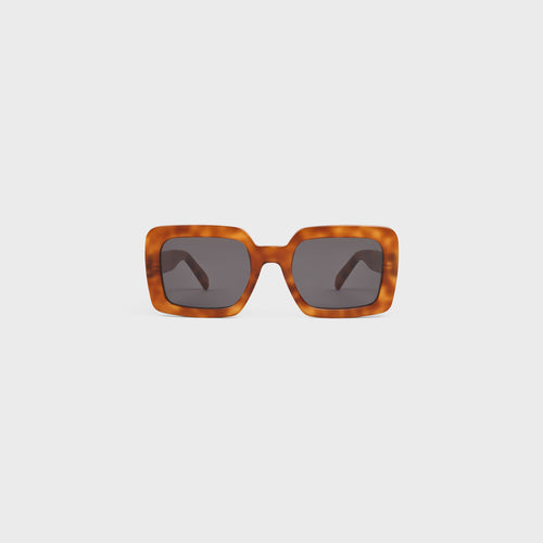 CELINE Women's Triomphe 13 Sunglasses in Acetate | Celine Sunglasses (Multicolor)