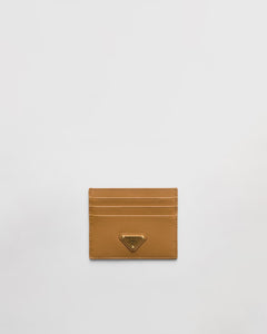PRADA 1MC025 Saffiano Leather Triangle Logo Card Holder | 普拉達 卡套 (多色)