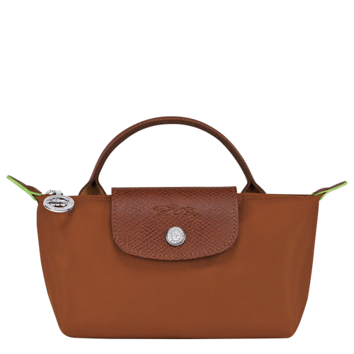 LONGCHAMP Le Pliage Green Pouch with Handle | Longchamp Mini Handbag (Multicolor)