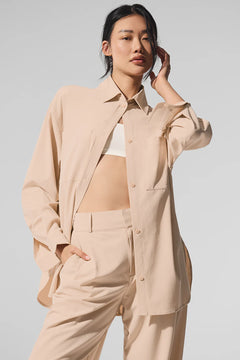 ALO YOGA Dreamscape Button Down Long Sleeve | 長袖襯衫 (多色)