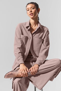 ALO YOGA Dreamscape Button Down Long Sleeve | 長袖襯衫 (多色)