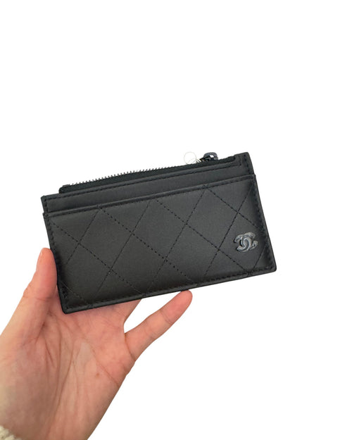 CHANEL AP3823B So Black Card Holder | 香奈兒 卡套 (全黑色)