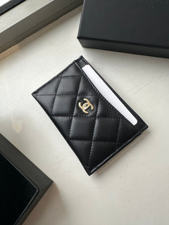 CHANEL AP0213 Lambskin Cardholder | 香奈兒 卡套 (黑色)