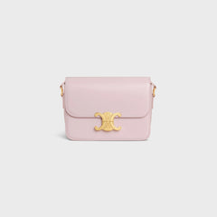 CELINE Teen Triomphe Bag Shiny Calfskin Black | Celine Handbag (Multiple Colors) 