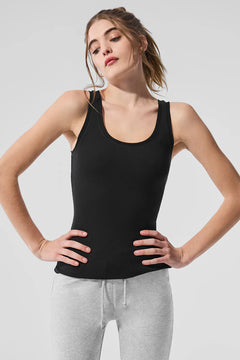 ALO YOGA Ribbed Mesh Secret Tank | 羅紋網眼背心 (多色)