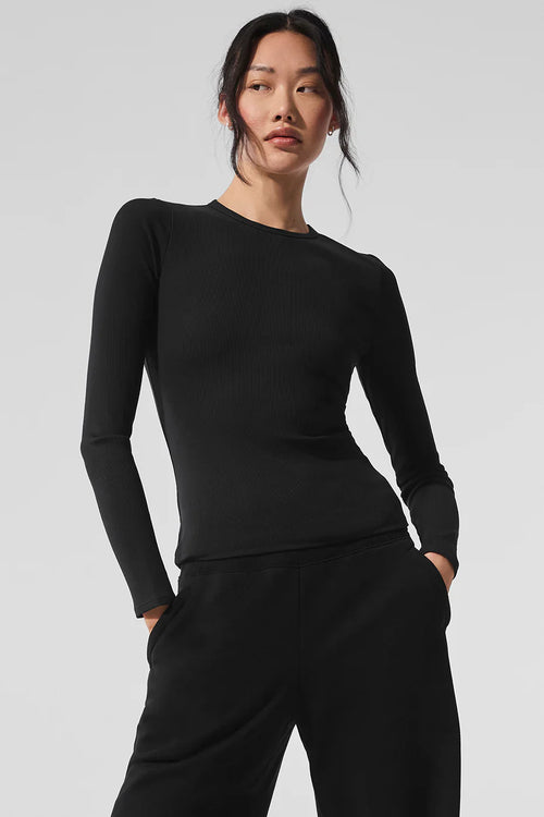 ALO YOGA Ribbed Modal Long Sleeve | 羅紋長袖上衣 (多色)