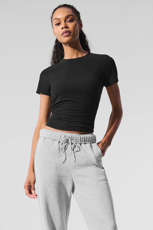 ALO YOGA Ribbed Sea Coast Tee | 羅紋短袖 (多色)