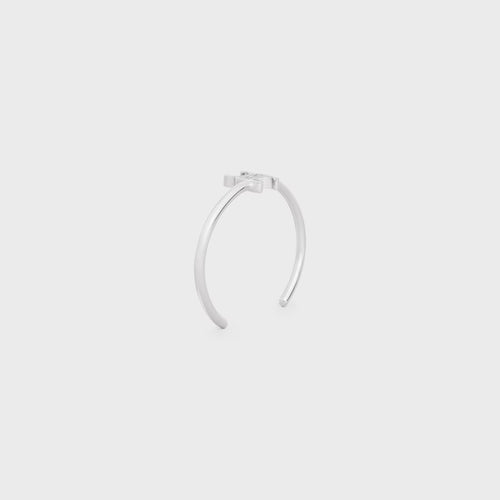CELINE Triomphe Asymmetric Cuff in Brass | Celine Bracelet (Multicolor)
