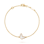 VAN CLEEF & ARPELS Sweet Butterflies Bracelet | 梵克雅宝 蝴蝶手链 (黄金)