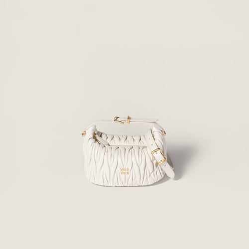 MIU MIU Matelasse Nappa Leather Pouch | 繆繆 手袋 (多色)