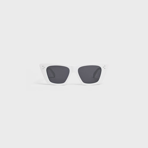 CELINE Women's Cat Eye S187 Sunglasses in Acetate | Celine Sunglasses (Multicolor)