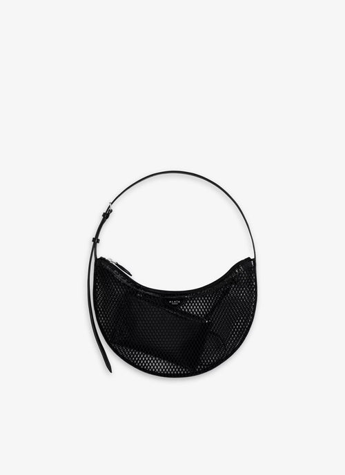 ALAIA One Piece Demi Lune Bag In Fishnet | 腋下網袋 (黑色) - LondonKelly 英國名牌代購