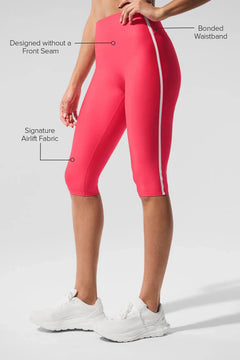 ALO YOGA Airlift High - Waist Super Sleek Contrast Capri | 高腰超貼身對比色七分緊身 (多色) - LondonKelly 英國名牌代購
