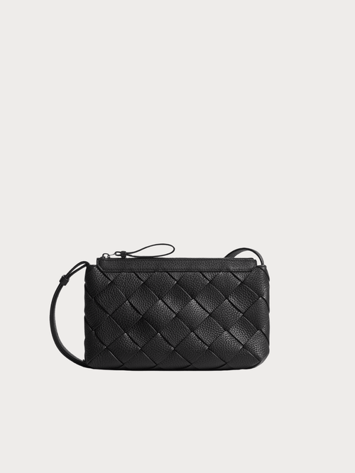 BOTTEGA VENETA (M) Diago Zipped Messenger Calfskin(2 Colors) - LONDONKELLY 英國名牌代購