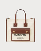 BURBERRY Freya Tote Calfskin(Mini/White) - LONDONKELLY 英國名牌代購