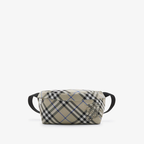 BURBERRY Men's Check Belt Bag | 博柏利 男仕腰包 (米色) - LondonKelly 英國名牌代購
