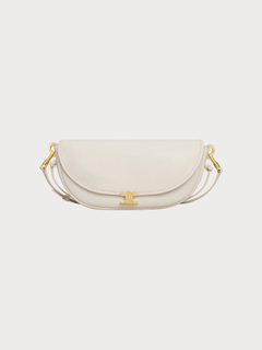 CELINE Halfmoon Soft Triomphe Supple Shiny Lambskin(Little/4 Colors) - LONDONKELLY 英國名牌代購