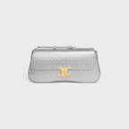 CELINE Medium Celine Lola Bag | 賽琳 手袋 (中碼/銀色) - LondonKelly 英國名牌代購
