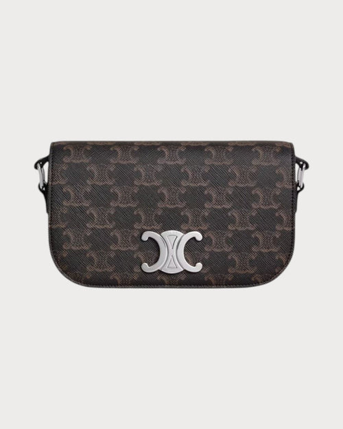 CELINE Men's Small Crossbody Bag Triomphe | 賽琳 男仕手袋 (黑色) - LondonKelly 英國名牌代購