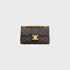 CELINE Teen Celine Victoire Bag In Triomphe Canvas | 賽琳 手袋 (啡色) - LondonKelly 英國名牌代購