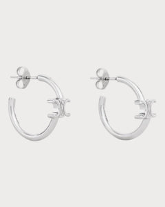 CELINE Triomphe Asymmetric Hoops Brass(2 Colors) - LONDONKELLY 英国名牌代购