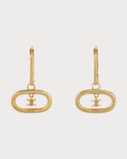 CELINE Triomphe Mobile Earrings | 賽琳 耳環 (金色)