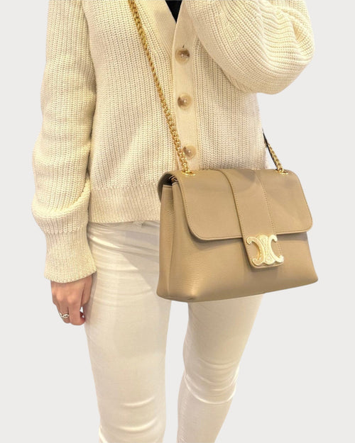 CELINE Medium Victorie Bag | 赛琳 手袋 (Brown)