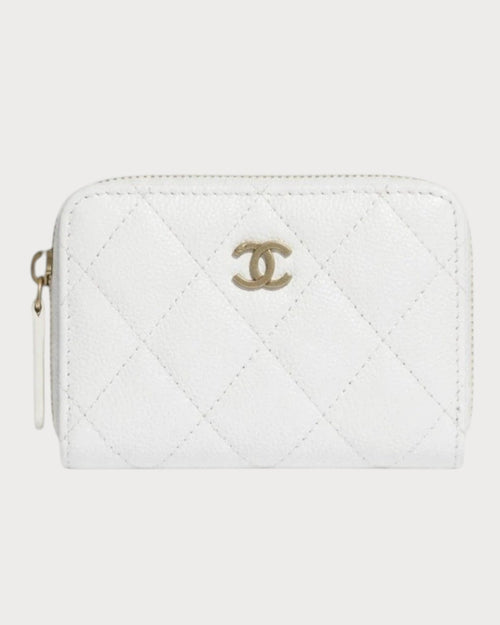 CHANEL AP0216 Classic Zipped Coin Purse Grained Calfskin | 香奈兒 拉鏈銀包 (黑色) - LONDONKELLY 英國名牌代購