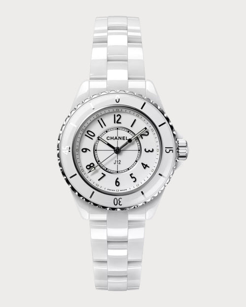 CHANEL H5698 J12 Watch Steel & Ceramic(33mm/White) - LONDONKELLY 英國名牌代購