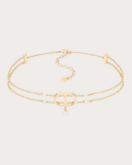 CHRISTIAN DIOR 30 Montaigne Passage Choker | 迪奧 頸鏈 (金色) - LONDONKELLY 英國名牌代購