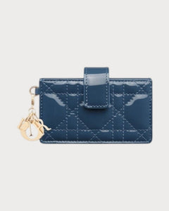 CHRISTIAN DIOR Lady Dior Jasmine Card Holder Calfskin | 迪奧 卡套銀包 (多色) - LONDONKELLY 英國名牌代購